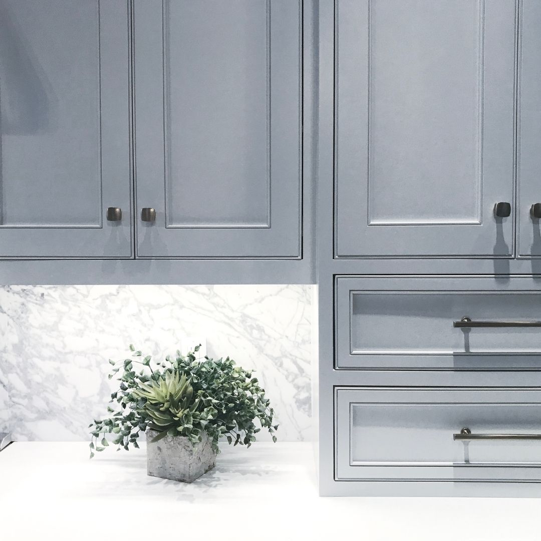 Custom Shaker-Style Cabinets