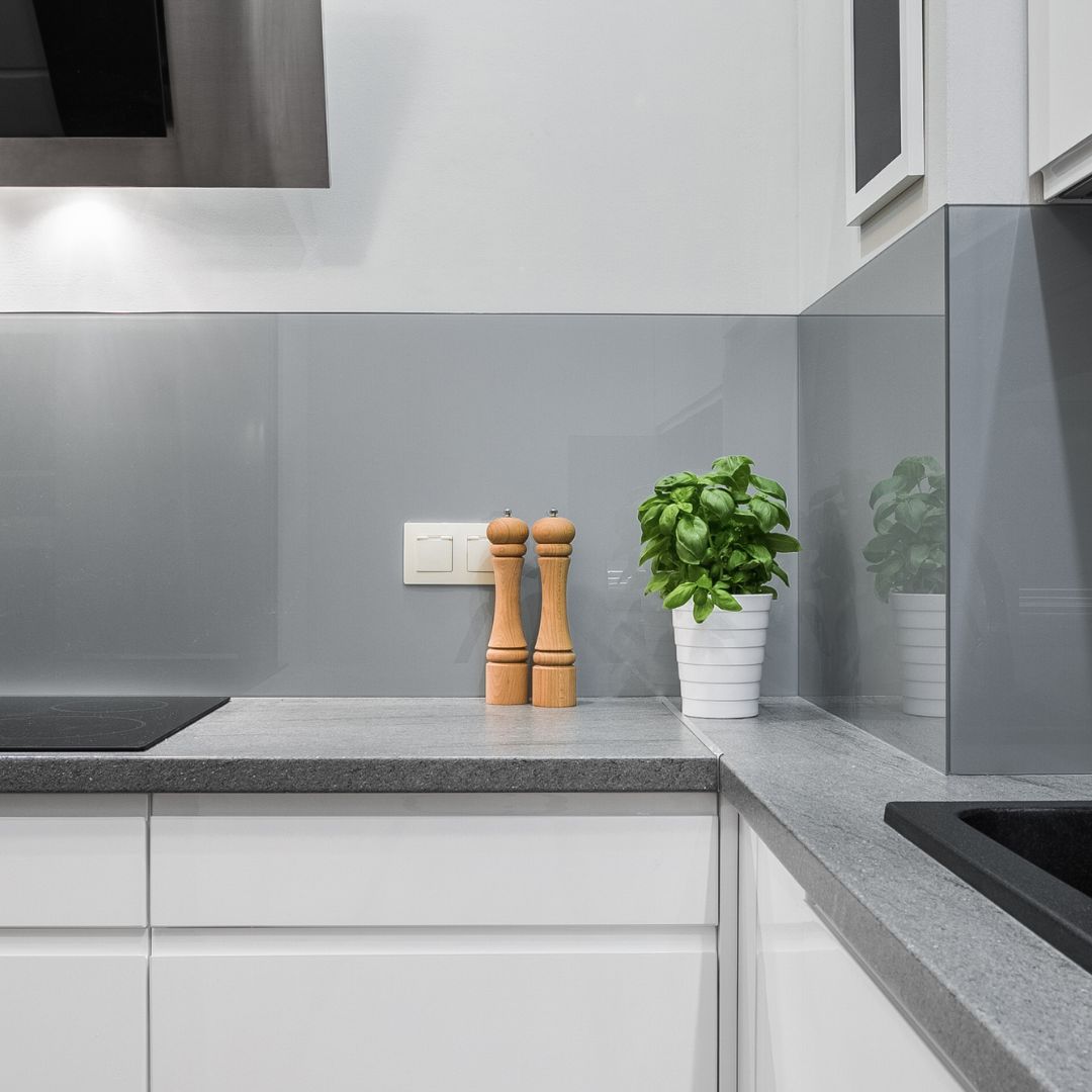 Grey new countertops